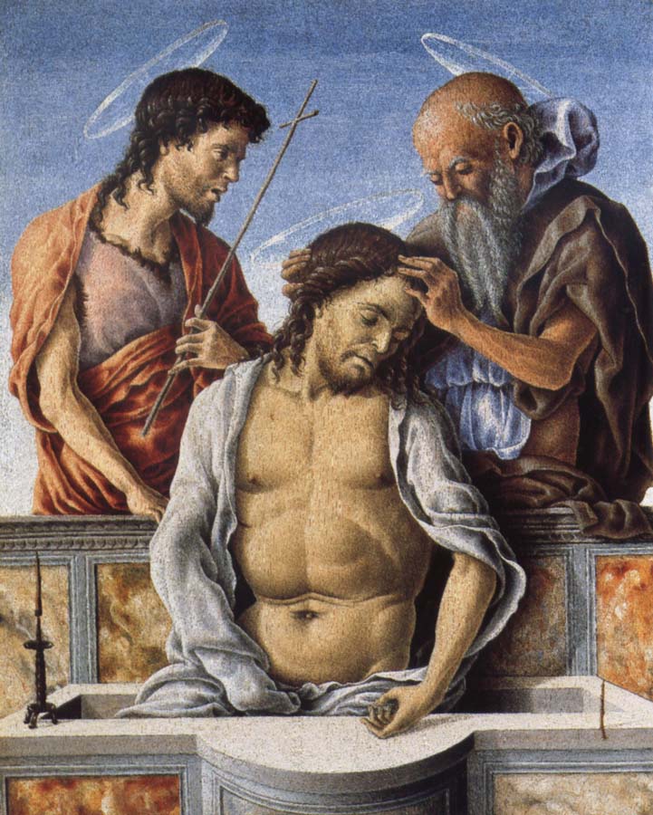 THe Dead Christ with Saint John the Baptist and Saint Jerome